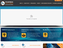 Tablet Screenshot of fourtechengineering.com